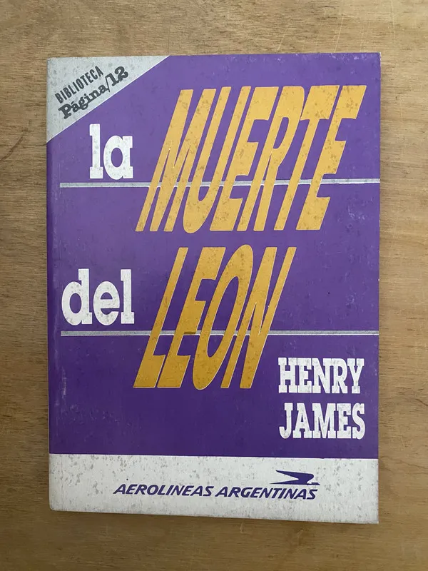 La muerte del leon - James, Henry (2cf)