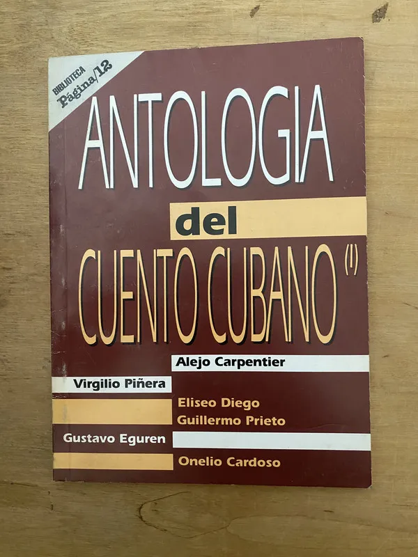 Antologia del cuento cubano - Carpentier (2cf)