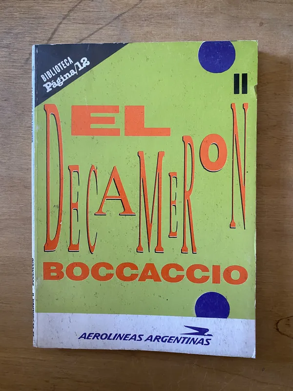 El decameron - Boccaccio (2cf)