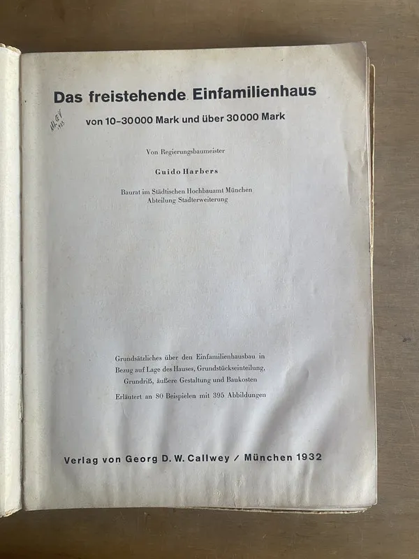 Das freistehende Einfamilienhaus - Harbers, Guido (2b4)