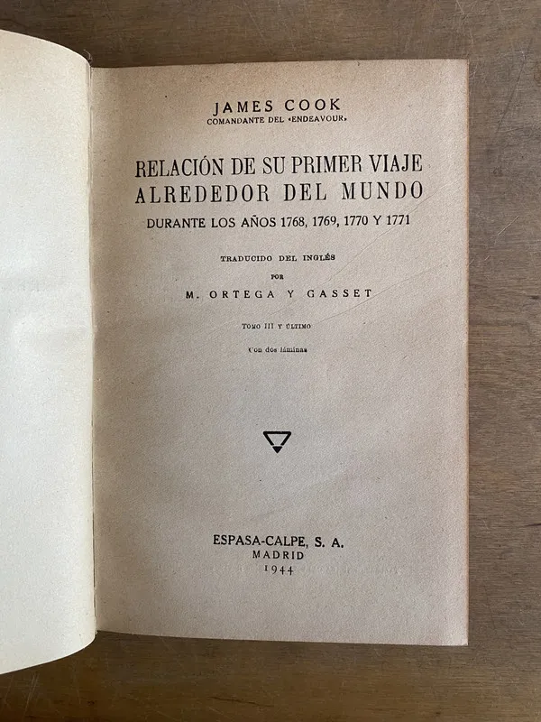 Relacion de su primer viaje alrededor del mundo - Cook (2b2