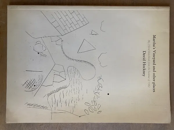 Tapa de Martha's vineyard and other places - Hockney, David (2b0)