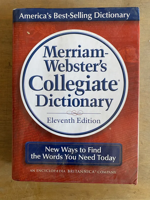 Merriam-Webster's Collegiate Dictionary - (2b0)