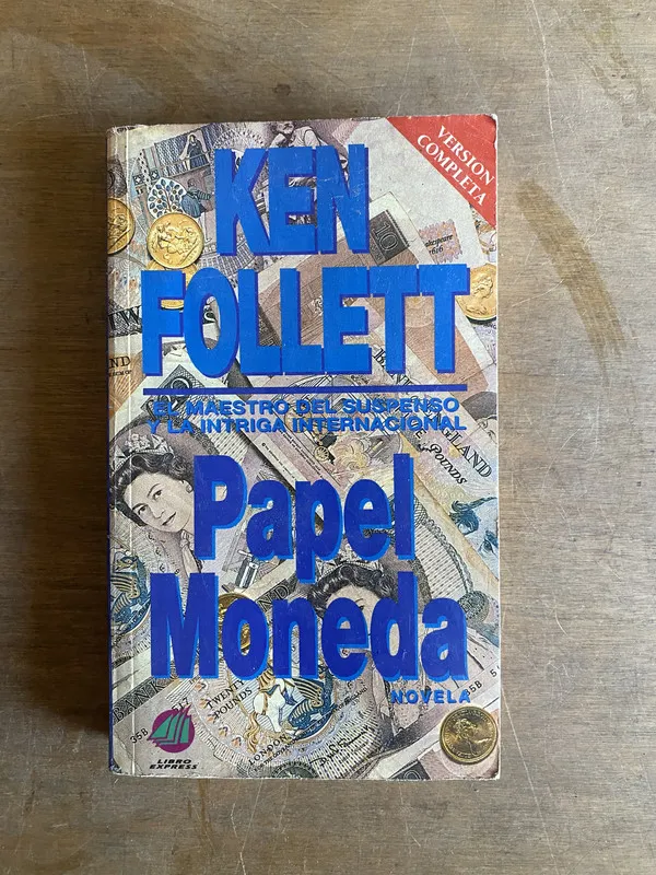 Tapa de Papel moneda - Follett, Ken (3j4)