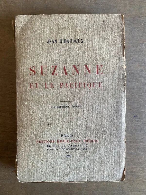 Suzanne et le pacifique - Giraudoux, Jean (2k4)