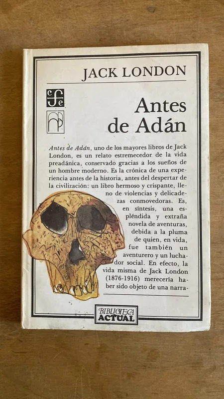 Antes de Adan - London, Jack (2to)