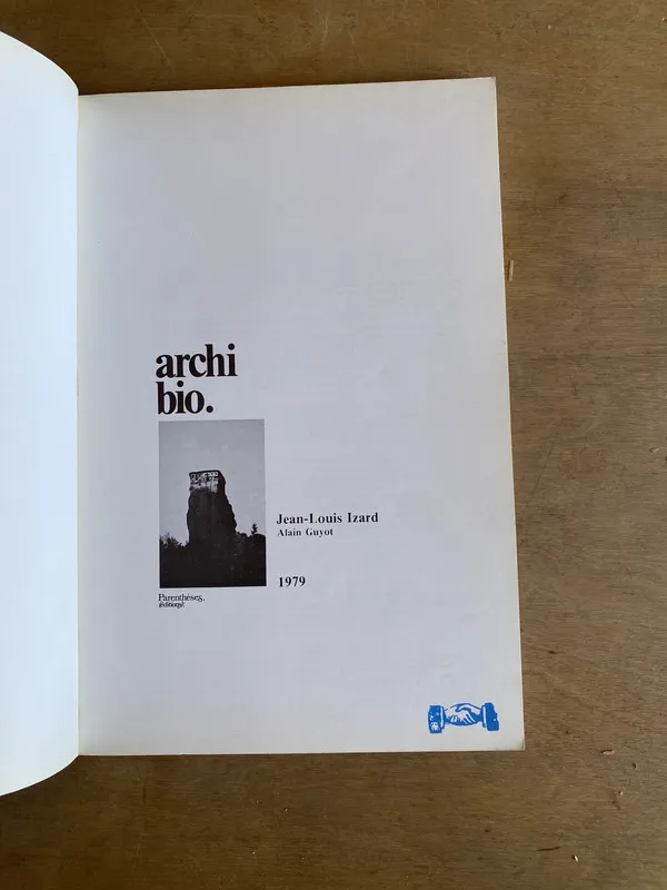 Tapa de Archi bio - Izard, Jean-Luis; Guyot, Alain (2o0)