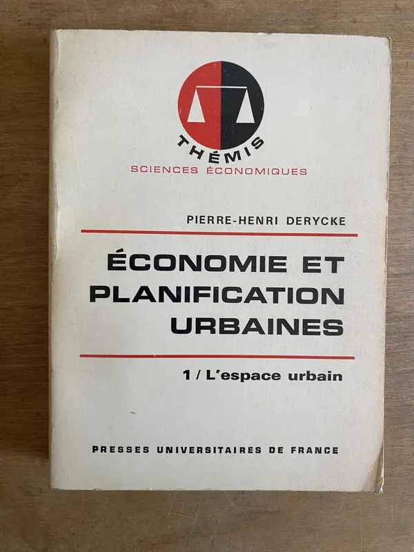economie et planification urbaines - Derycke (2c4)