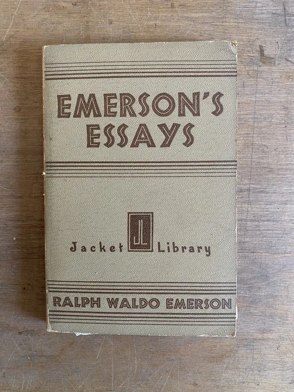 Emerson's essays - Emerson, Ralph Waldo (2c4)