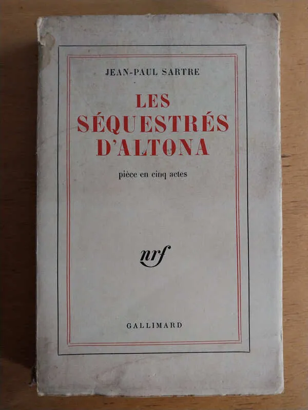 Les Sequestres D`altona - Sartre, Jean Paul (i3)