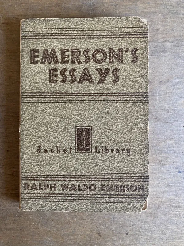 Emerson's essays - Emerson, Ralph Waldo (2m3)