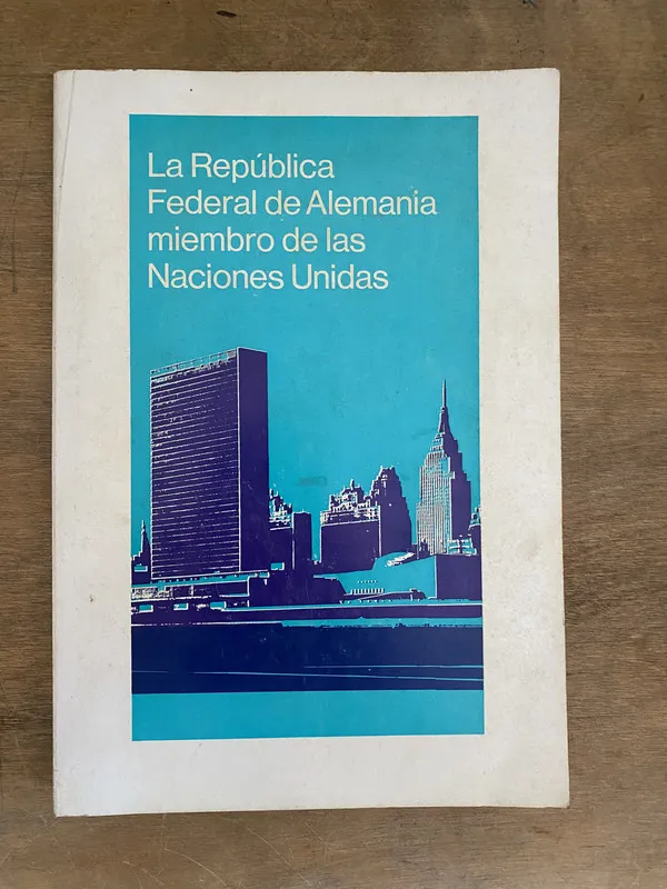 La Rep.Federal de Alemania miembro de Naciones Unidas (2c3)