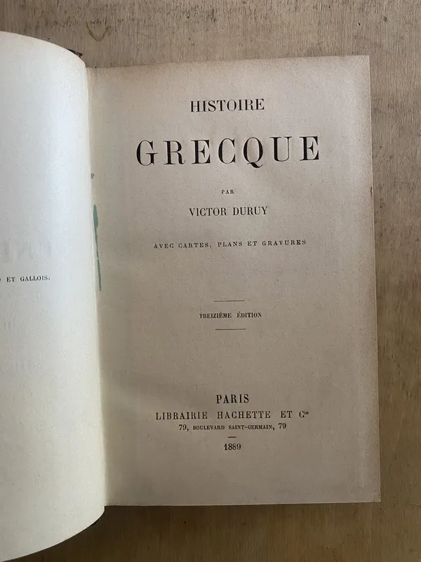 Histoire grecque - Duruy Victor (z5)