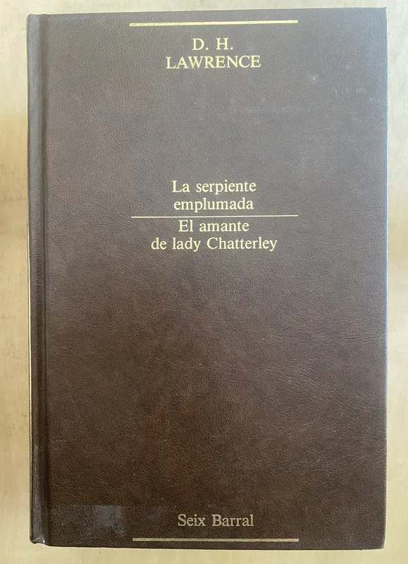 serpiente emplumada/El amante de lady - Lawrence (z6)