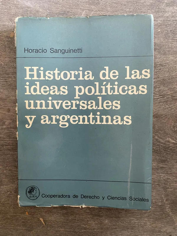 Historia de las ideas políticas - Sanguinetti (v4)
