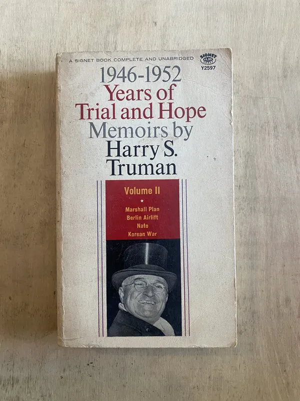 1946-1952. Years of Trial and Hope - Truman Harry S. (y1)