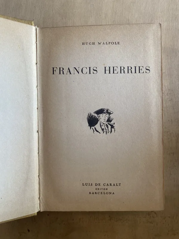 Francis Herries - Walpole Hugh (y2)