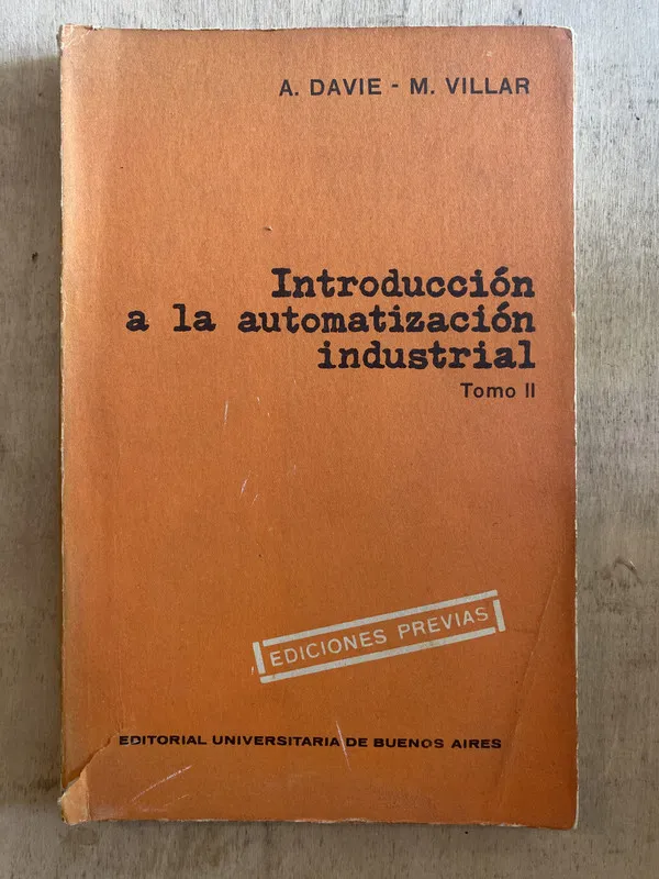 Tapa de Introducción a la automatización industrial - Davie (y2)