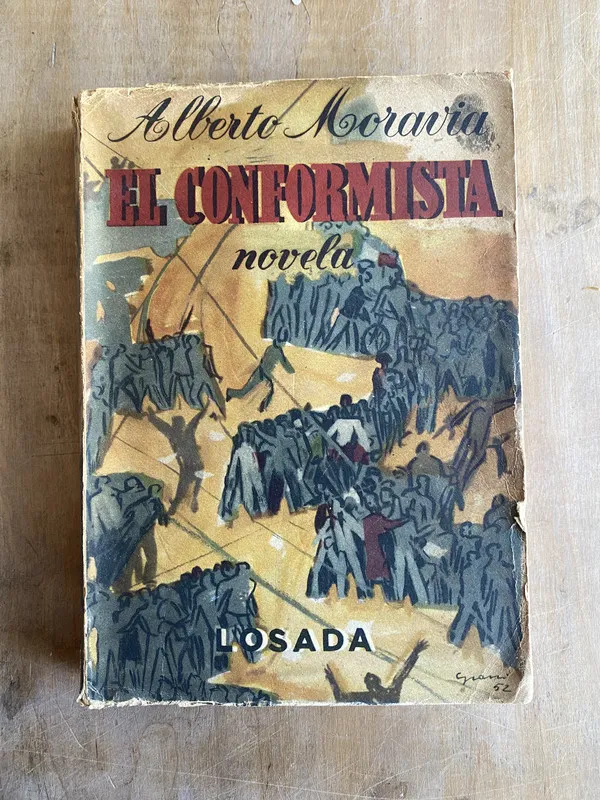 Tapa de El conformista - Moravia Alberto (p5)