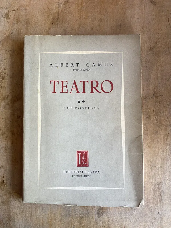 Tapa de Teatro - Camus Albert (p2)