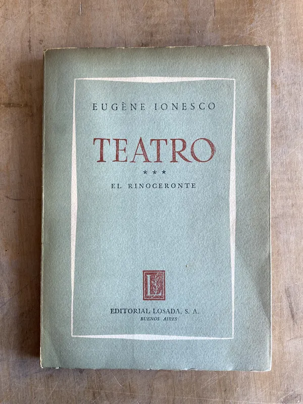 Teatro - Lonesco Eugène (f2)