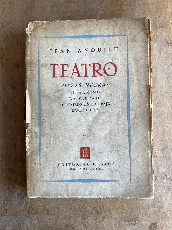 Teatro - Anouilh Jean (f2)