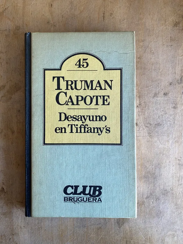 Tapa de Desayuno en Tiffany's - Capote Trauman (f3)