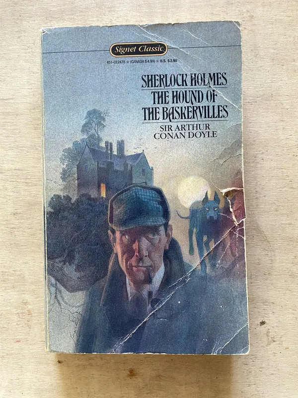 Tapa de Sherlock Holmes; The hound of the - Sir Conan Doyle (w3)