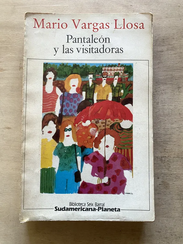 Tapa de Pantaleón y las visitadores - Vargas Llosa Mario (x3)