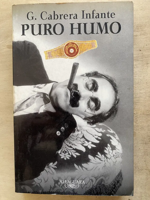Tapa de Puro humo - Cabrera Infante G. (x3)