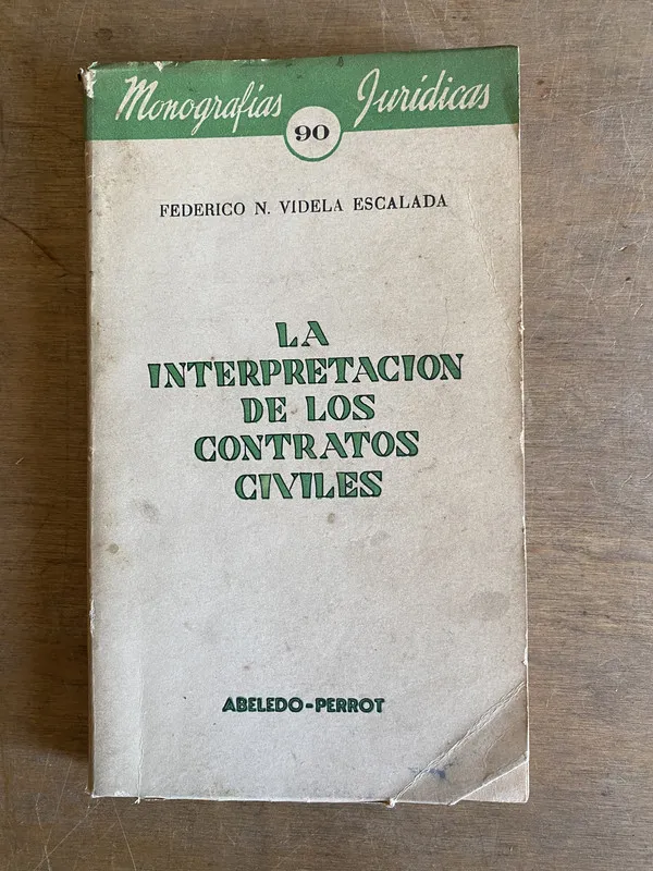 interpretación de los contratos - N. Videla Escalada (2a3)