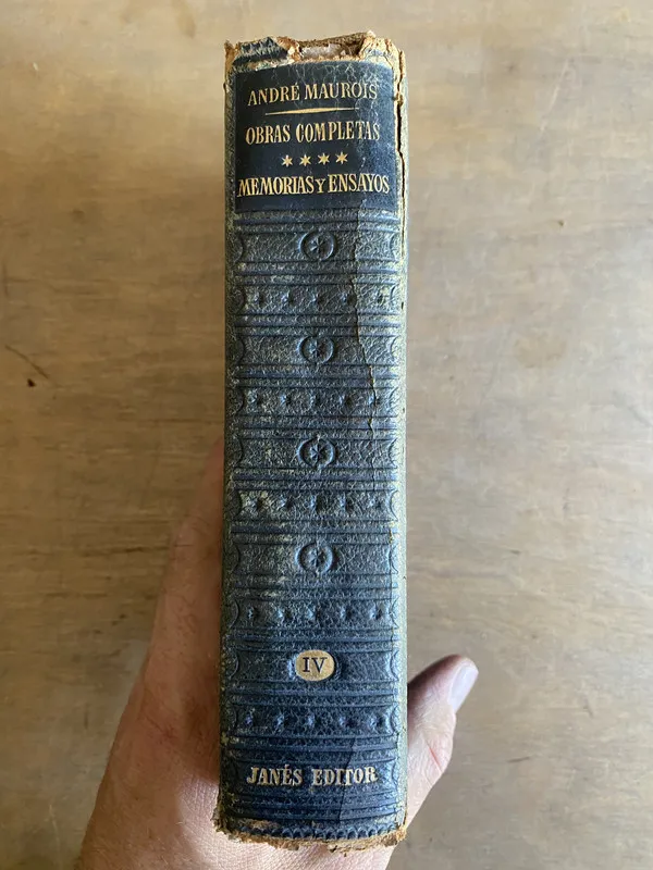 Tapa de Obras completas - Maurois André (2a3)