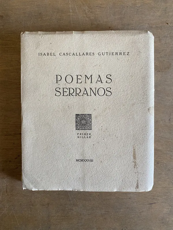Poemas serranos - Cascallares Gutierrez Isabel (2a3)