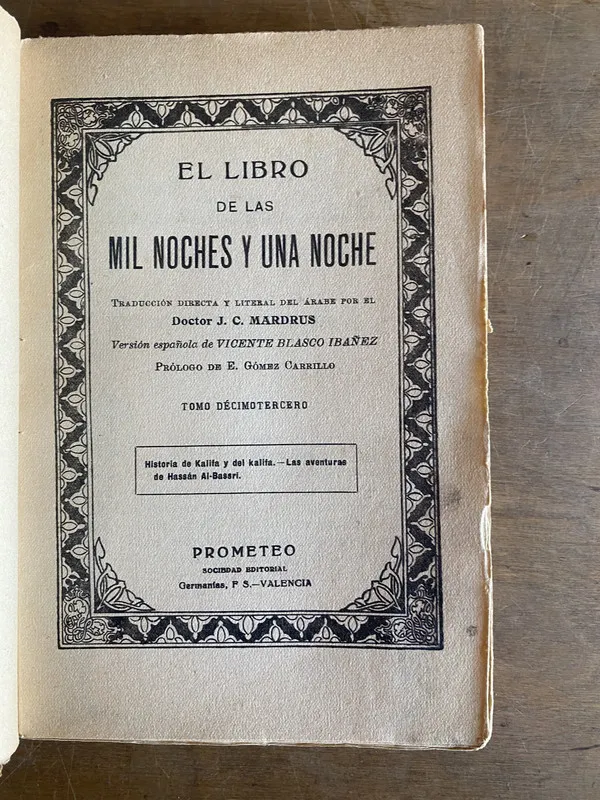 El libro de las mil noches y una noche - (2a5)
