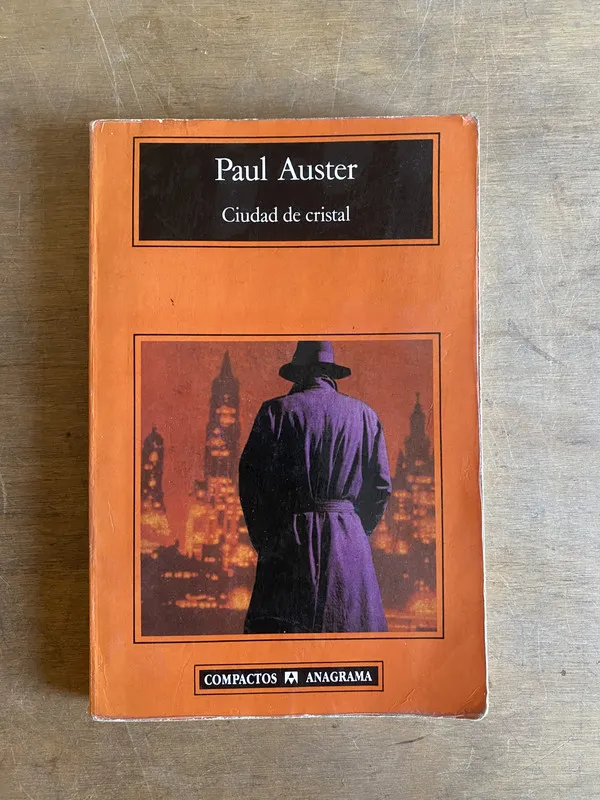 Tapa de Ciudad de cristal - Auster Paul (2a5)