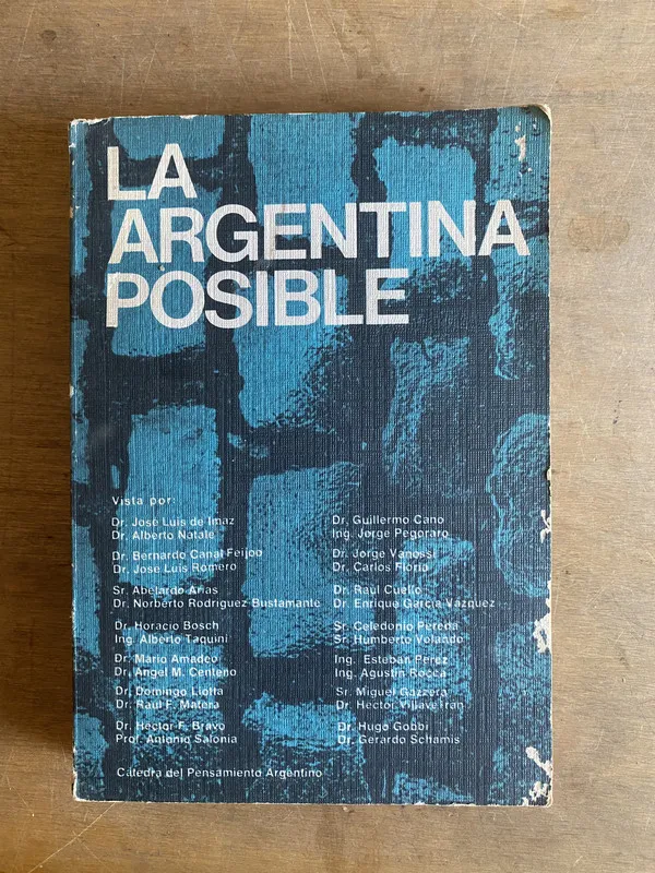 La Argentina posible - Dr. De Ímaz (3a7)