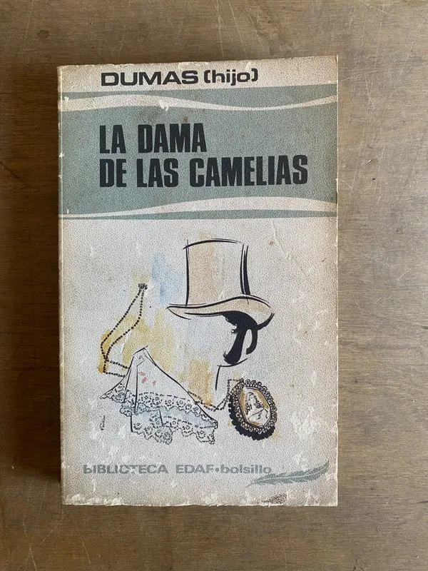 Tapa de La dama de las camelias - Dumas (hijo) (3b7)