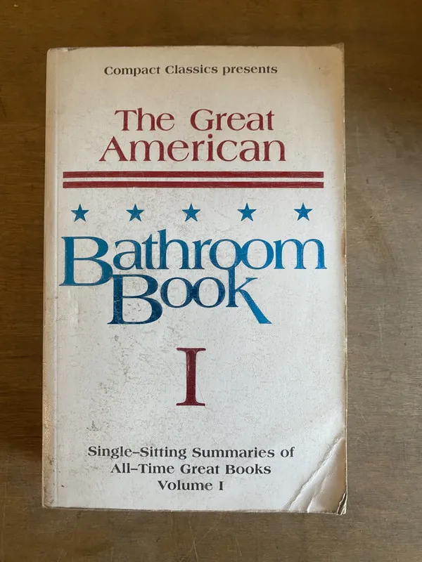 Tapa de The great american bathroom book - (2v3)
