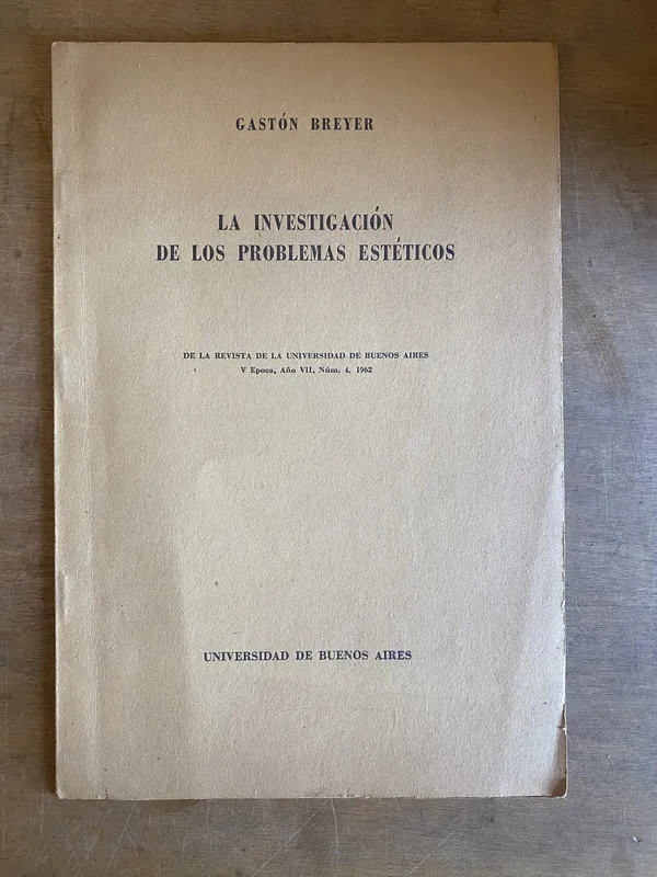 La investigación de los problemas estéticos - Breyer (2v3)