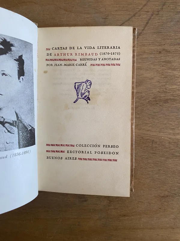Tapa de Cartas de la vida literaria - Rimbaud Arthur (2u6)