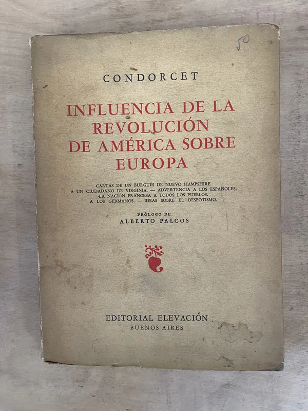 Influencia de la revolución de américa - Condorcet (b3)