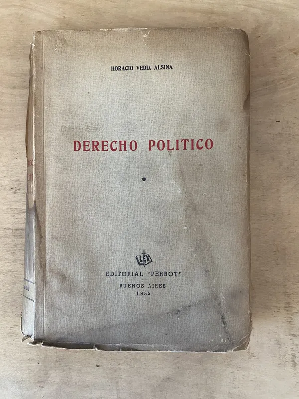 Derecho político - Vedia Alsina Horacio (b6)