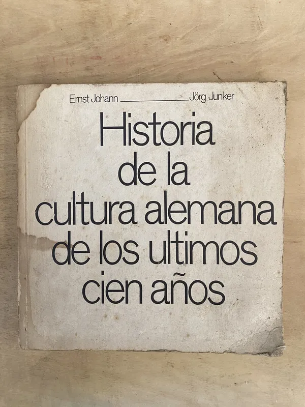 Historia de la cultura alemana de los últimos - Johann (b6)