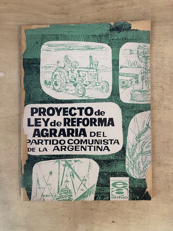 Proyecto de la ley de reforma agraria del partido - (b7)