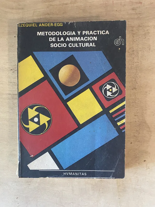 Tapa de Metodología y práctica de la animación - Ander-Egg (b7)