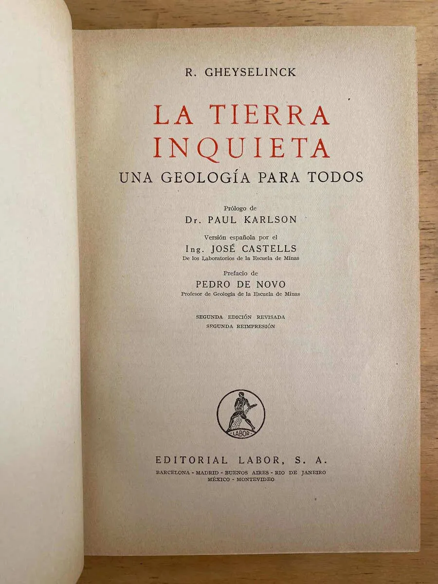 La Tierra Inquieta - Gheyselinck, R. (k3)