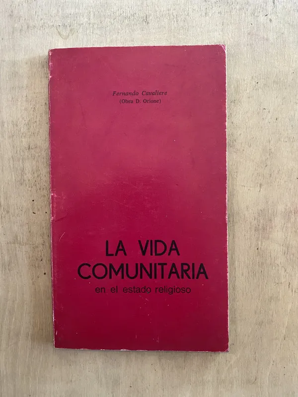 Tapa de La vida comunitaria en el estado religioso - Cavaliere (a2)
