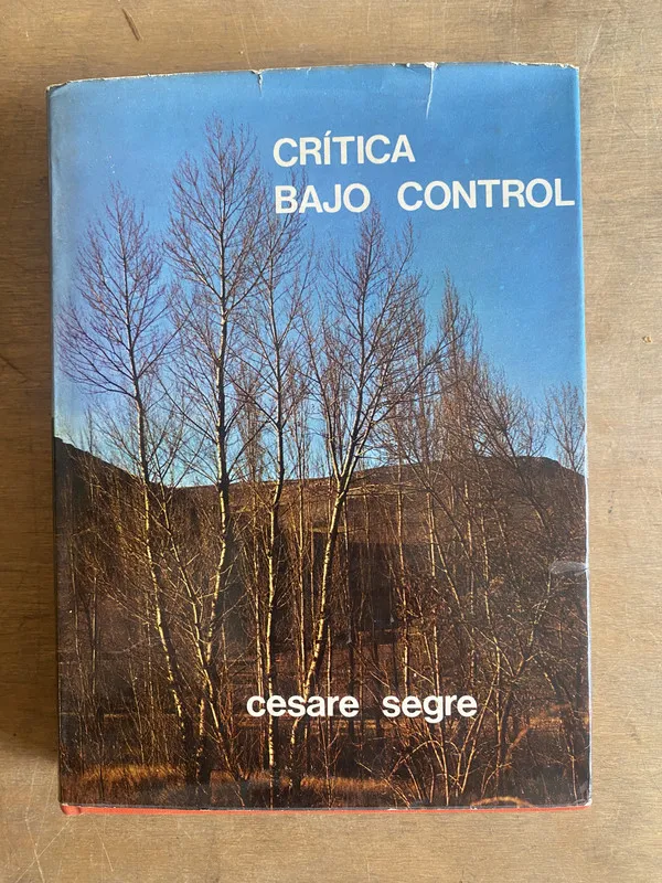 Crítica bajo control - Segre Cesare (2k3)