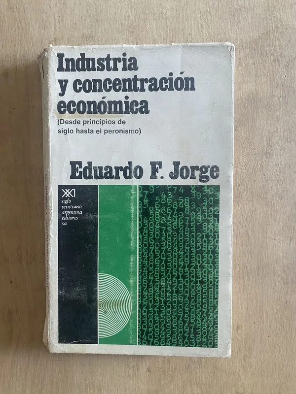 Tapa de Industria y concentración económica - Jorge (z5)