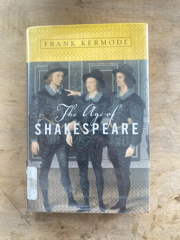 The age of Shakespeare - Kermode Frank (j2)